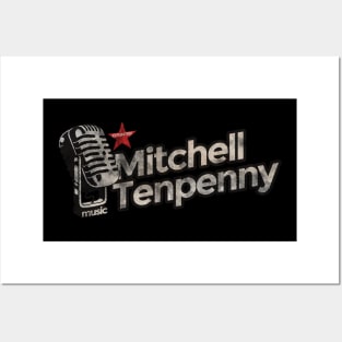 Mitchell Tenpenny - Vintage Microphone Posters and Art